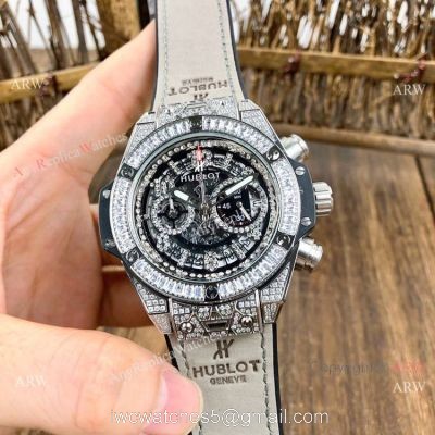 AAA Replica Hublot Big Bang Unico Sapphire Iced Out Watches watches
