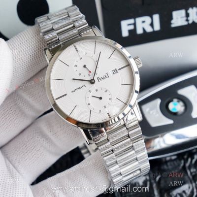 New Piaget Altiplano Two Time Zone Stainless Steel Replica Watch 41mm watches