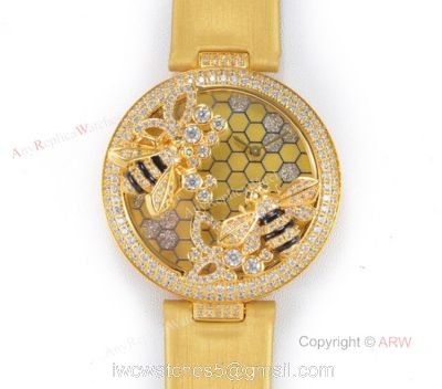 Replica Cartier Le Cirque Animalier Yellow Gold Diamond Cartier Bee Watch watches