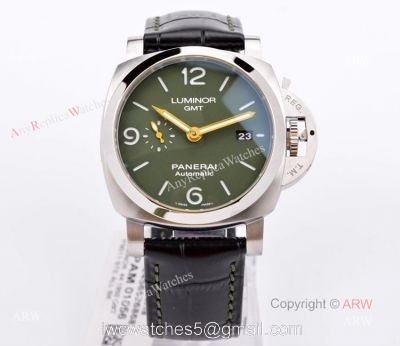 (VSF)2020 Panerai PAM1056 Luminor Green Dial MS Dhoni Edition Swiss Replica Watches watches
