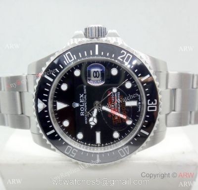 NEW UPGRADED Rolex Sea-Dweller 43MM Watch SS Black Ceramic Bezel watches
