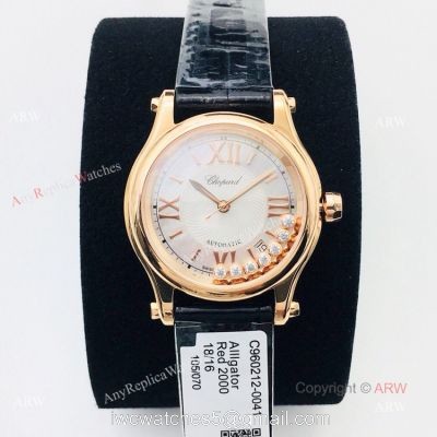 Swiss Copy Chopard Happy Diamonds Watch Women Chopard Happy Sport Rose Gold For Sale watches