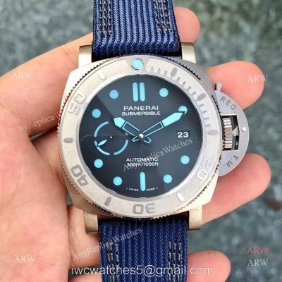 VS Factory New Swiss Copy Panerai Submersible Mike Horn Edition PAM985 47 Watch watches