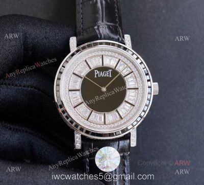 New Piaget Altiplano For Sale Fake Piaget Altiplano Diamond Silver Watch 41mm watches