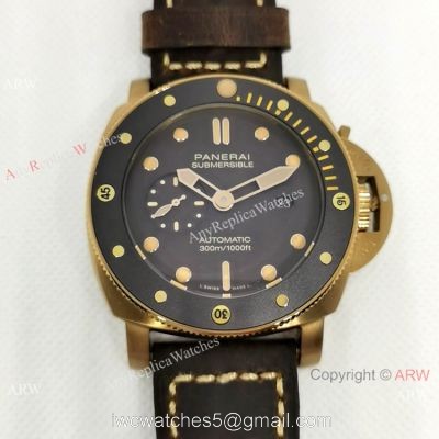 Panerai Luminor Submersible PAM00968 Watch Brass Case watches