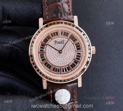 New Rose Gold Piaget Altiplano Diamond Watch 41mm Best Replica watches