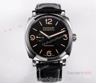 V9 Factory Swiss Replica Panerai Radiomir PAM00572 Black Dial Automatic Watch 45mm watches