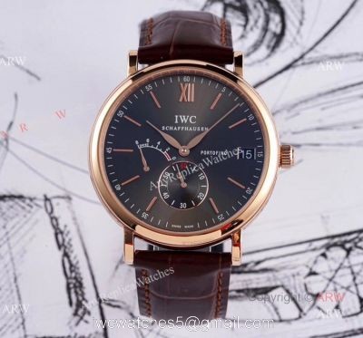Swiss Replica IWC Portofino Watch Review IWC Portofino 8 Days Rose Gold Power Reserve Automatic Watch watches