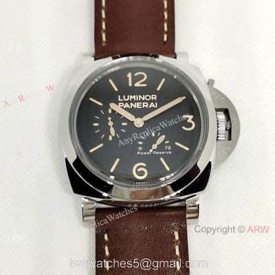 Officine Panerai Luminor PAM00423 Power Reserve Watch Replica Black Dial watches