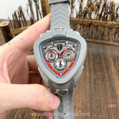 New Replica Lamborghini Spyder Gray Mens Watch watches