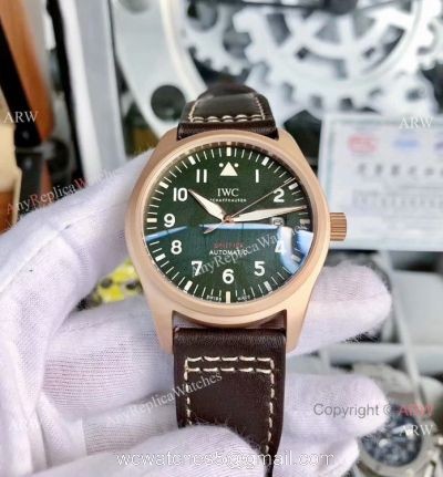 AAA Replica IWC Big Pilots Spitfire Automatic Watch Rose Gold watches