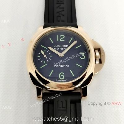 Officine Panerai Luminor Marina Rose Gold Fake Panerai Watch 44mm PAM00111 watches
