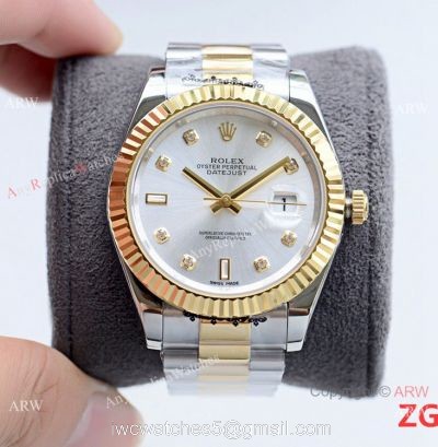 Fake Presidential Rolex Oyster Perpetual Datejust II Two Tone 41mm watches