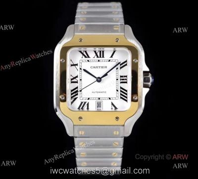 QuickSwitch Copy Cartier Santos Automatic Watch For Men watches