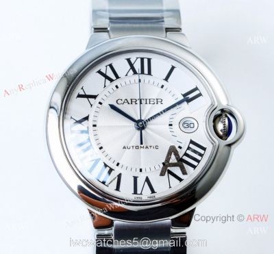 V6 Factory V5 Replica Ballon Bleu De Cartier Stainless Steel Watch 42mm watches