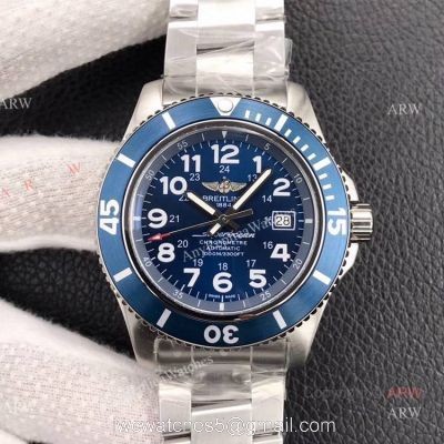New Breitling Mens Watches 44mm Replica Breitling Avenger Blue Dial Automatic Watches watches