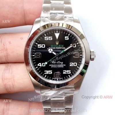 Noob Factory ETA2836 Rolex AirKing Replica Watch Stainless Steel watches