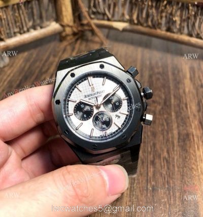 Black Steel Audemars Piguet Royal Oak Replica Watches Automatic watches