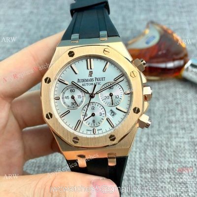 Replica Audemars Piguet Royal Oak Automatic Men Watches Rubber Strap watches