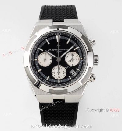 Super Clone Vacheron Constantin Overseas Chronograph Black Dial Watch watches