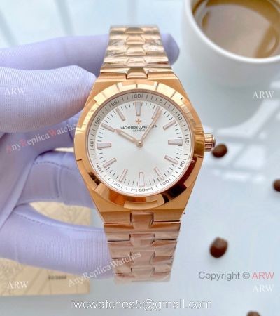 Best Quality Vacheron Constantin Overseas Copy Watches Rose Gold watches