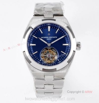 EUR Replica Vacheron Constantin Overseas Blue Tourbillon Watch For Men watches