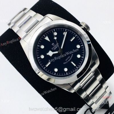 Swiss V2 Version Tudor Black Bay Watch Replica Dark Blue Stainless Steel watches