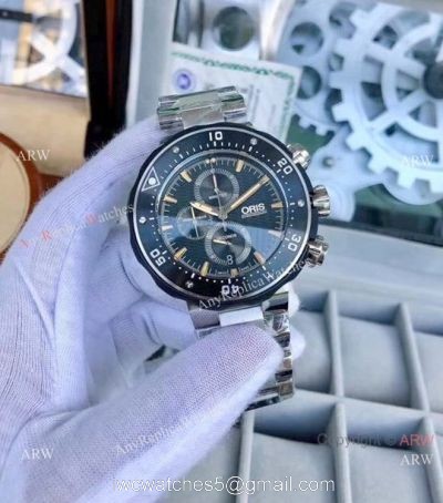 Oris ProDiver Stianless Steel Chrono Watches 46mm watches