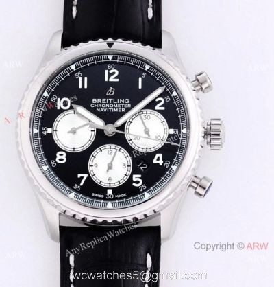 2021 New! Breitling Premier B01 Chronograph Swiss 7750 Watch Leather Strap watches