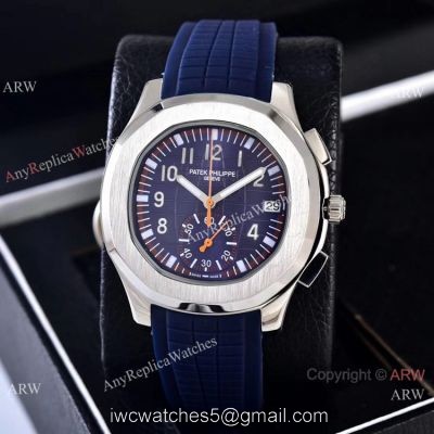 Best Replica Patek Philippe Blue Dial Watches VK Quartz Movement watches