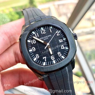 All Black Patek Philippe Aquanaut automatic Watches 39mm watches