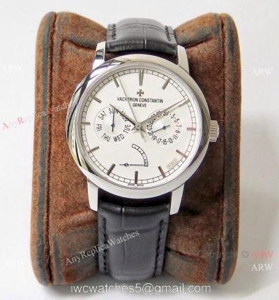 Swiss Replica Vacheron Constantin Traditionnelle Grande Complications AIF Watch White Face watches
