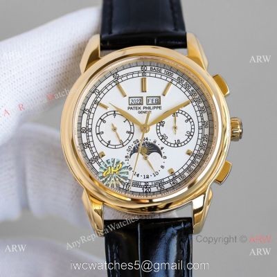 Swiss Clone Patek Philippe Grand Complications Perpetual Calendar Watch Yellow Gold 5270J watches