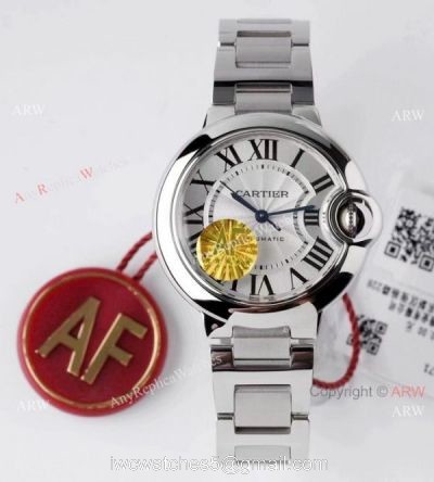 (AF) Ballon Bleu Cartier Replica Watch 33mm Stainless Steel Case watches