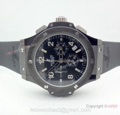 Fake Hublot Geneve Big Bang Black Chronograph Men Watch For Sale watches