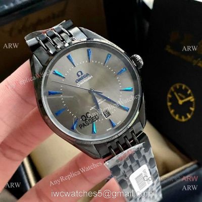 New Style Replica Omega Seamaster UAE Edition Black and Gray Watch watches