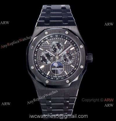 BF Factory Copy Audemars Piguet Perpetual Calendar Cal.5134 Watch Solid Black Case watches