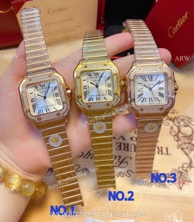 Japan Grade Cartier Santos De Watch Quartz 35mm watches