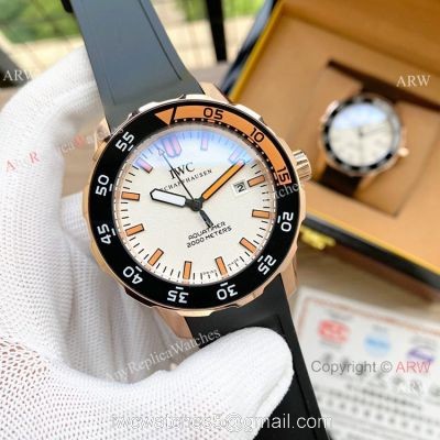 Best Replica IWC Aquatimer Automatic Watch Rose Gold watches