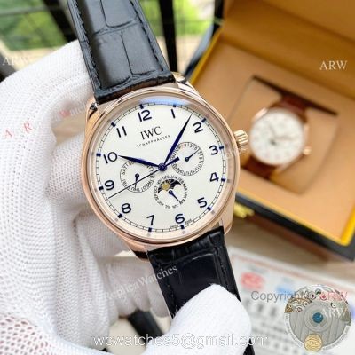 2020 New! IWC Portugieser Perpetual Calendar Watches Rose Gold watches