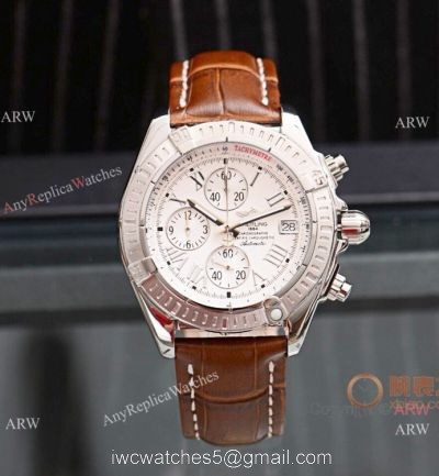 New Breitling Avenger Roman Markers White Dial Copy Watches watches