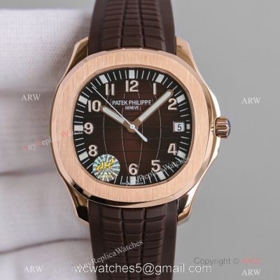 Swiss Knockoff Patek Philippe Aquanaut 324 S C Watch Chocolate Gradient Dial watches
