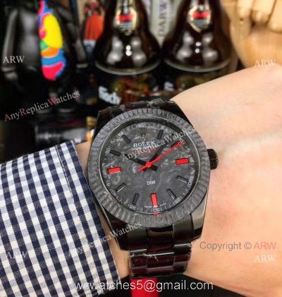 Best Replica Rolex Milgauss Carbon fiber Bezel Watch 40mm watches