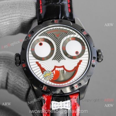 Swiss Grade Replica Konstantin Chaykin Joker Dracula Watches Black Steel watches