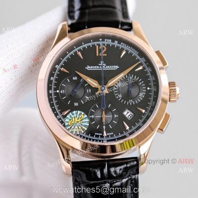 Swiss Copy Jaeger-LeCoultre Master Watch Rose Gold Chronograph watches