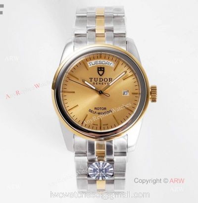 New Tudor Watches 2020 Tudor Glamour Date Day 39mm Automatic Watch Replica watches