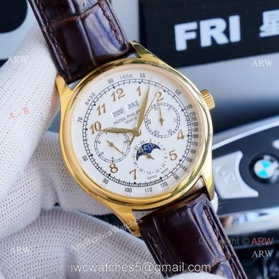 Swiss Grade Replica Patek Philippe Base 1000 Yellow Gold Watches watches