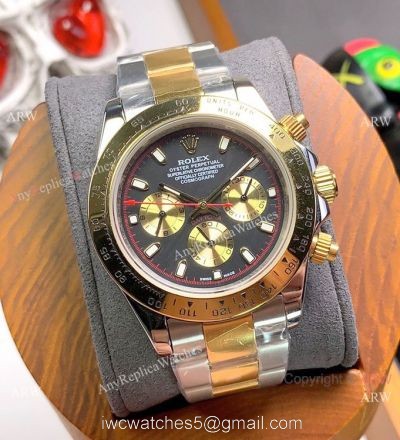 2020 NEW! Copy Rolex Daytona Paul Newman Watch Two Tone 40mm watches