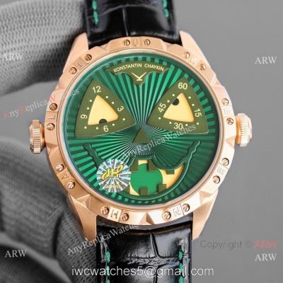 Swiss Grade Copy Konstantin Chaykin Joker Halloween Watch Rose Gold watches