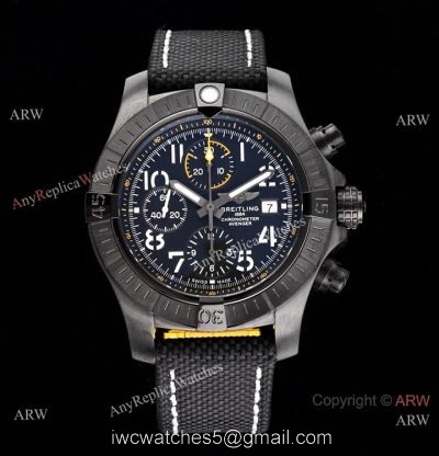 Swiss Grade Clone Breitling Super Avenger II 7750 Watch All Black watches